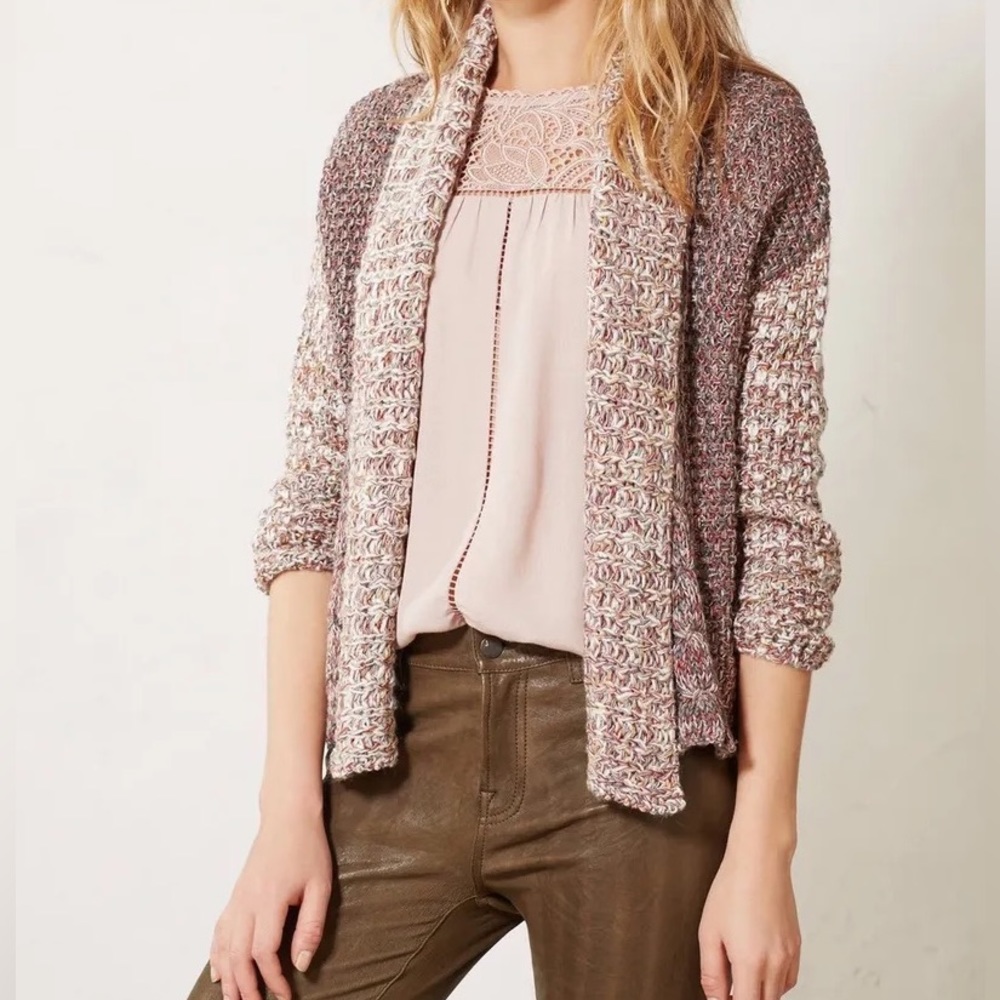 {Anthropologie} Moth "Woodhouse" Knit Cardigan ~ Size Small